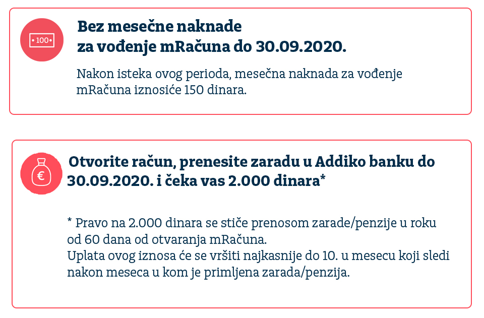 Online tekuci racun Addiko banke