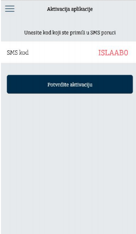 sms kod addiko banka